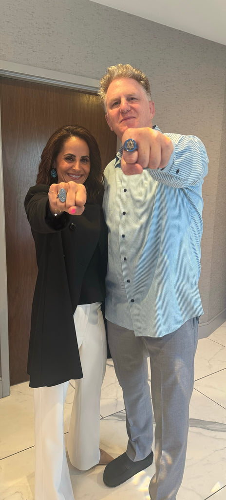 Michael Rapaport Star of David Ring