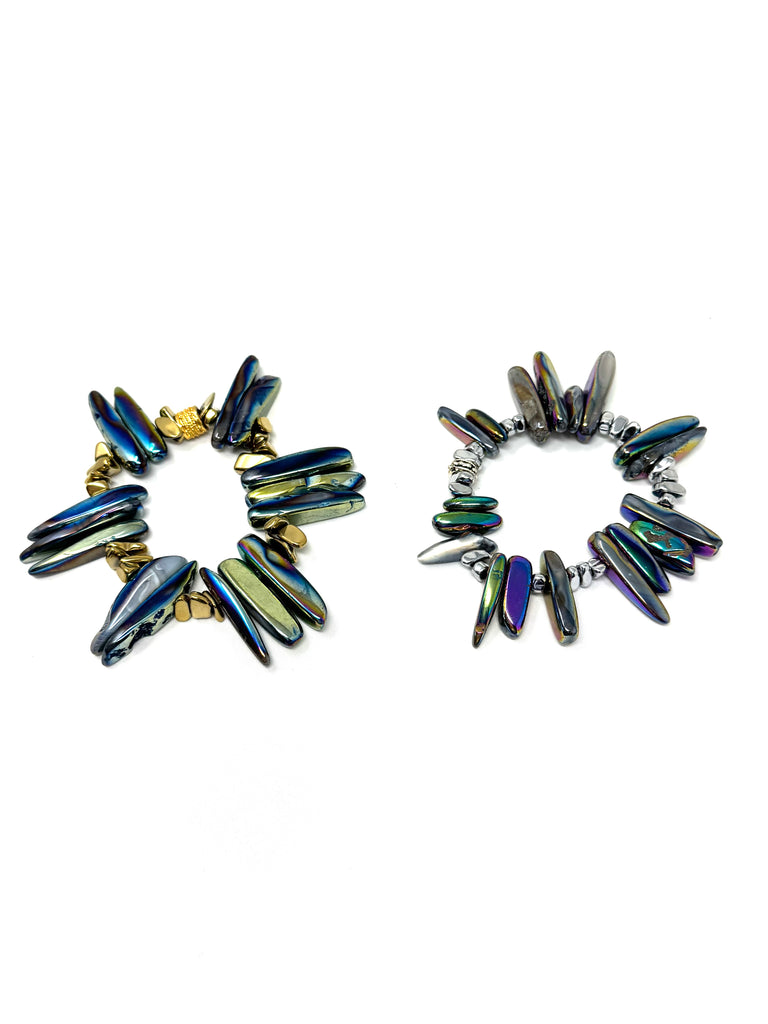 Rainbow Electroplated Stick Collection