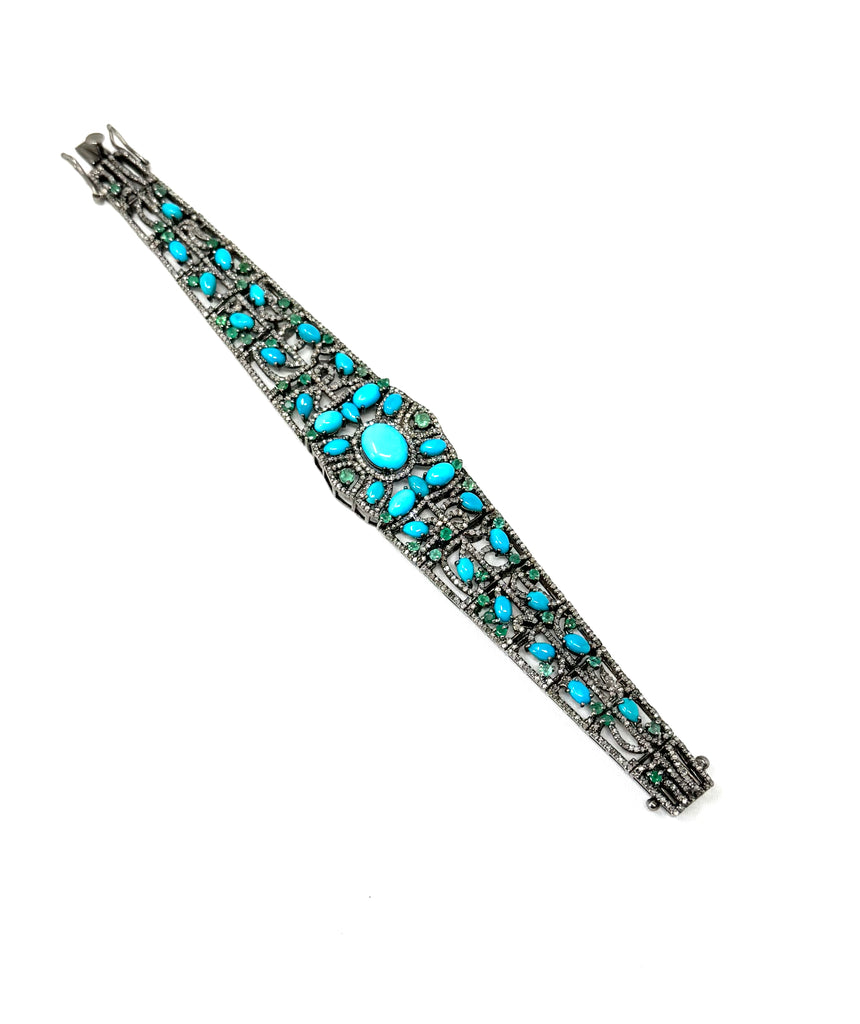 Victorian Natural Stone Cuff Collection