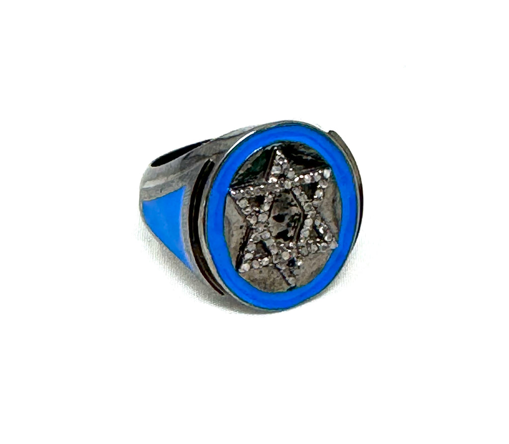 Michael Rapaport Star of David Ring