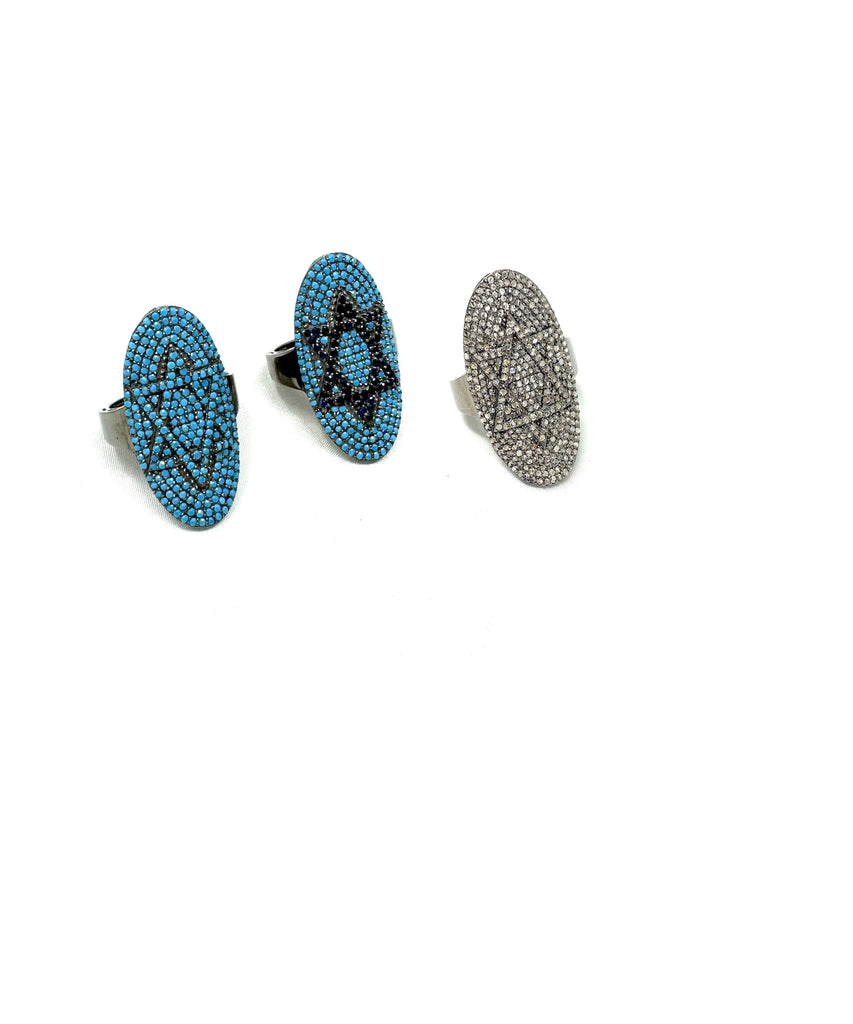 Star of David Rings