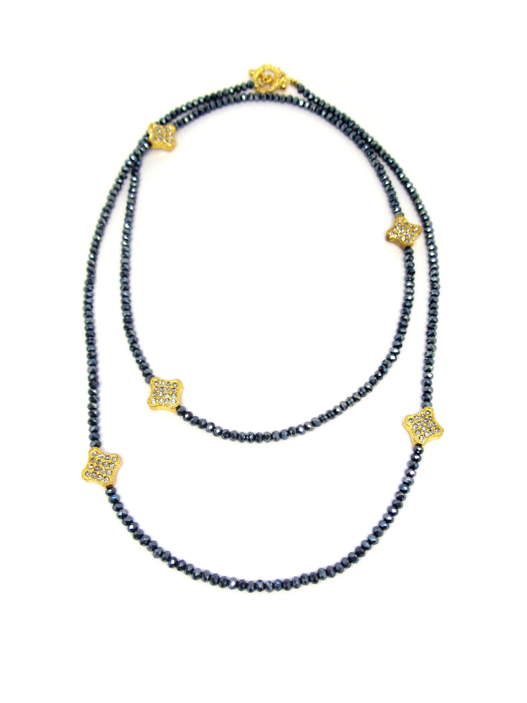 Clover Wrap Necklace