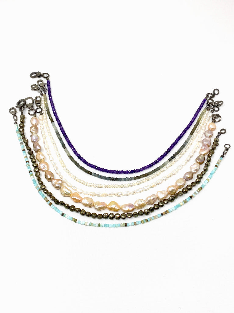 T-Shirt Beaded Necklace Collection