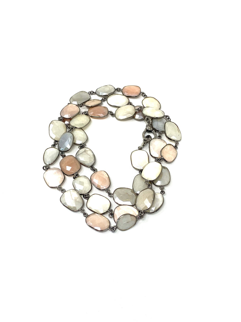 2 in 1 Natural Stone Necklace/Bracelet