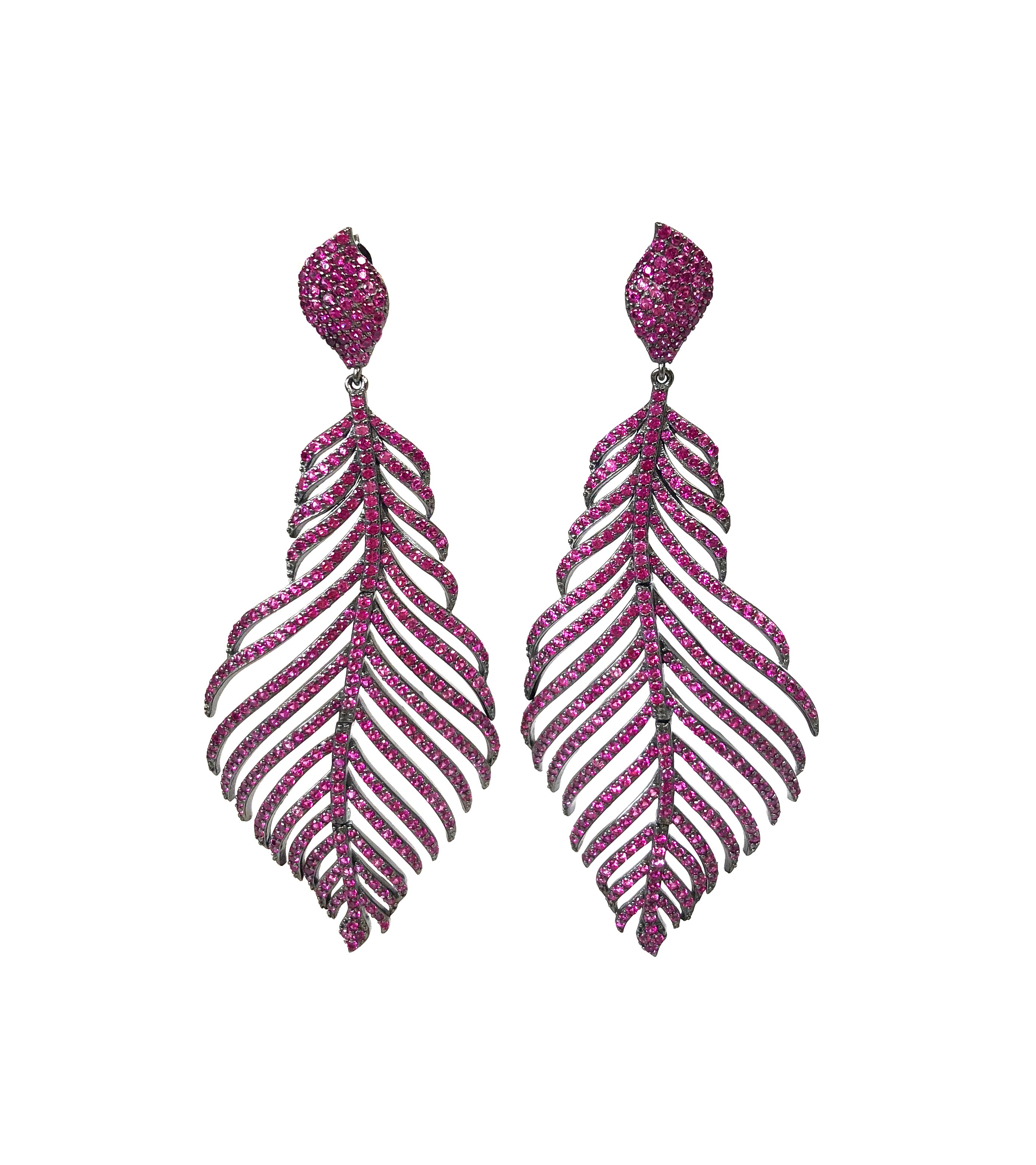 Boucheron feather earrings store